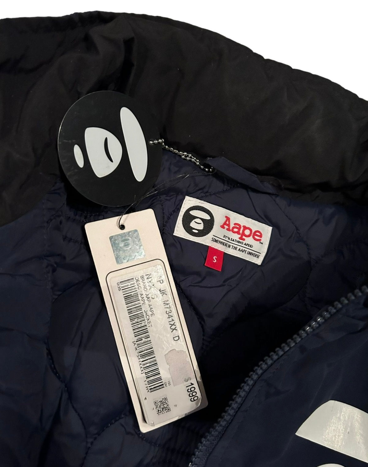 streetwear small aape by a bathing ape jacket