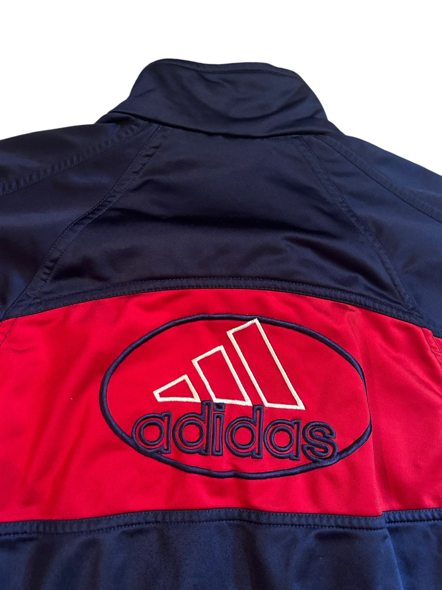 vintage streetwear large adidas jacket