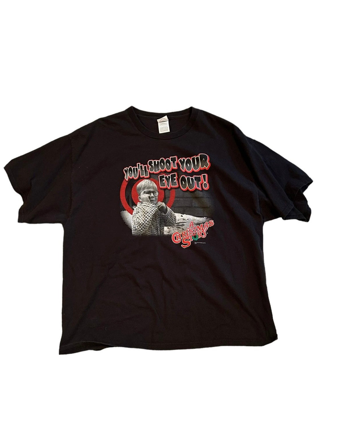 vintage streetwear xx-large a christmas story movie t-shirt