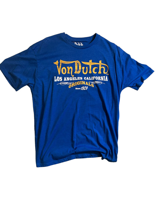 streetwear x-large von dutch t-shirt