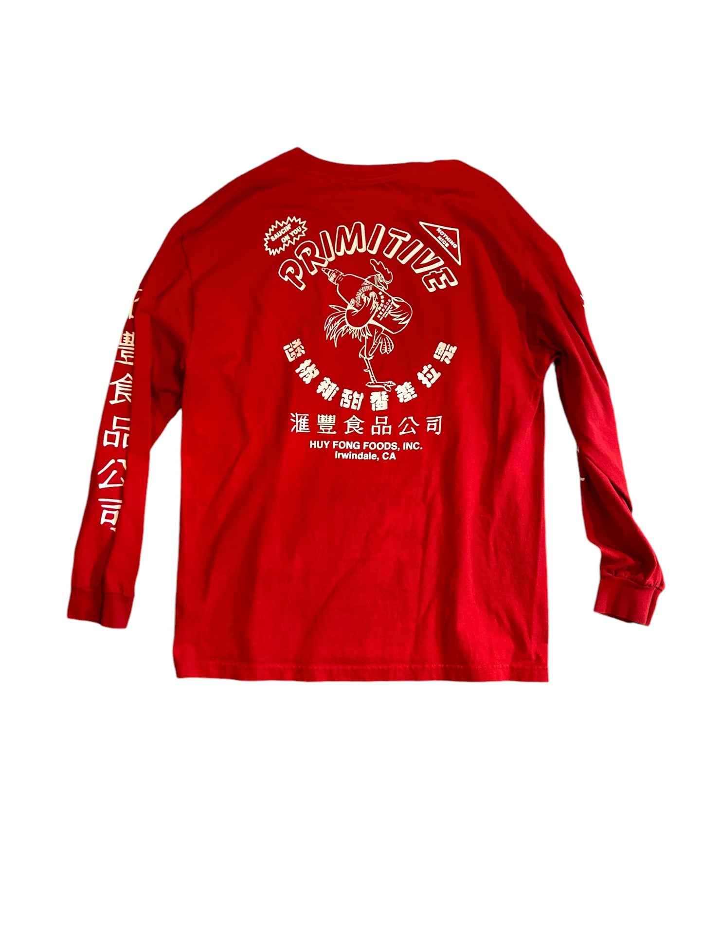 streetwear large primitive long sleeve t-shirt