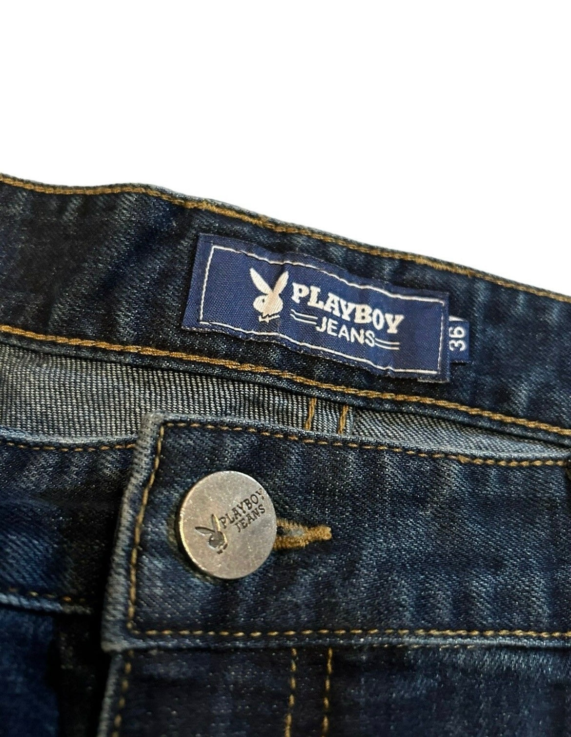 vintage streetwear size 34 playboy jeans