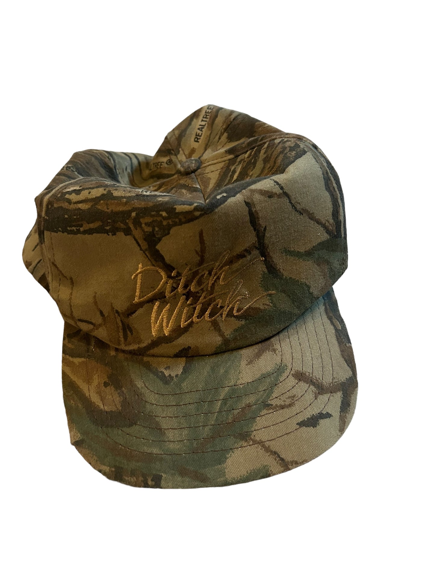 vintage streetwear ditch witch camo hat