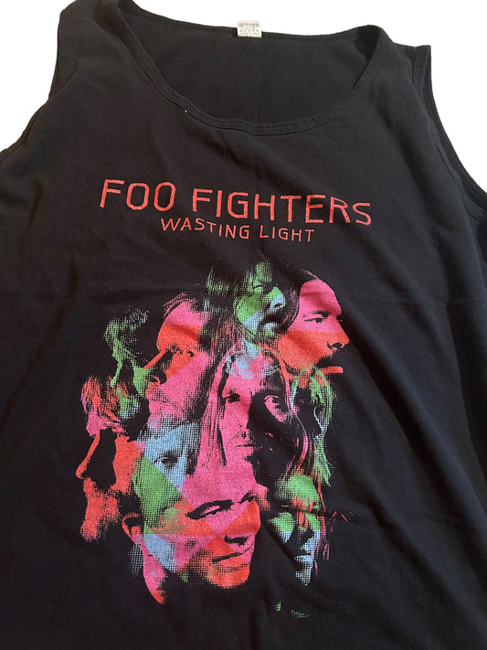 vintage streetwear xx-large foo fighters band t-shirt