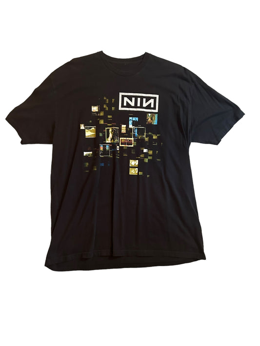 vintage streetwear x-large nine inch nails band t-shirt