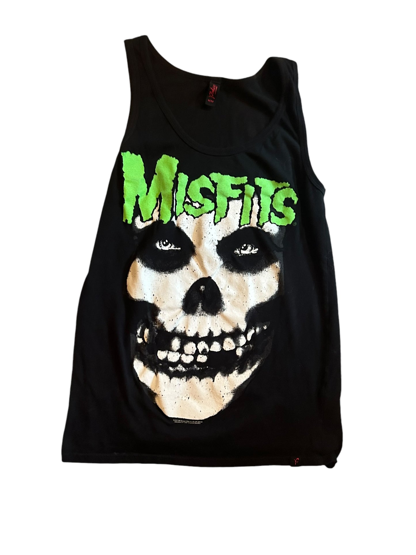 vintage streetwear medium misfits band tank top