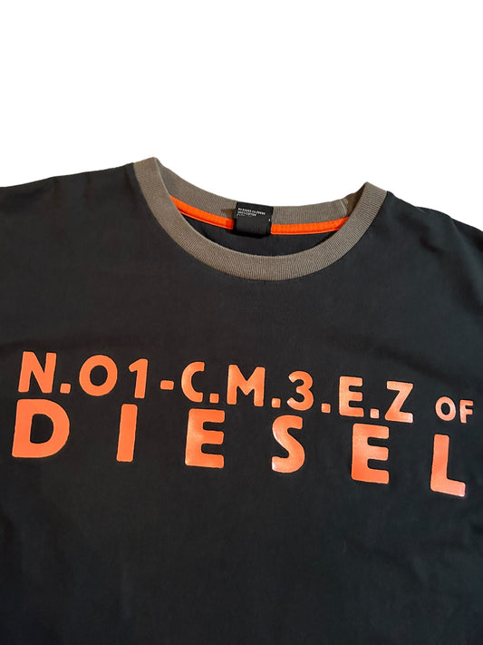 vintage streetwear xx-large diesel t-shirt