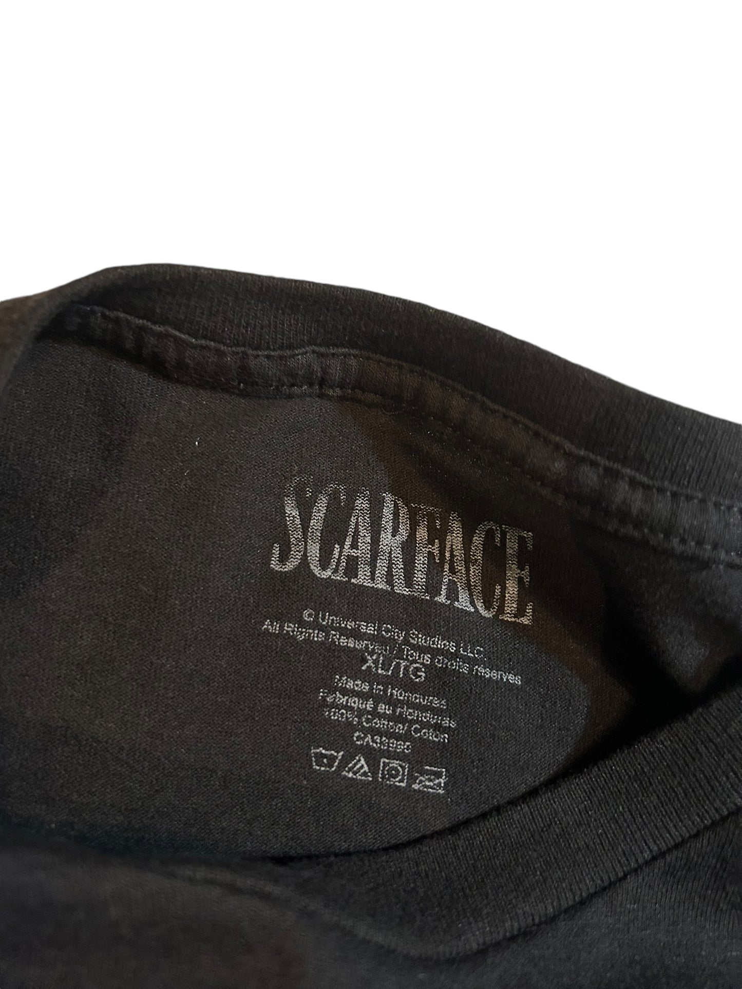 streetwear x-large scarface movie t-shirt