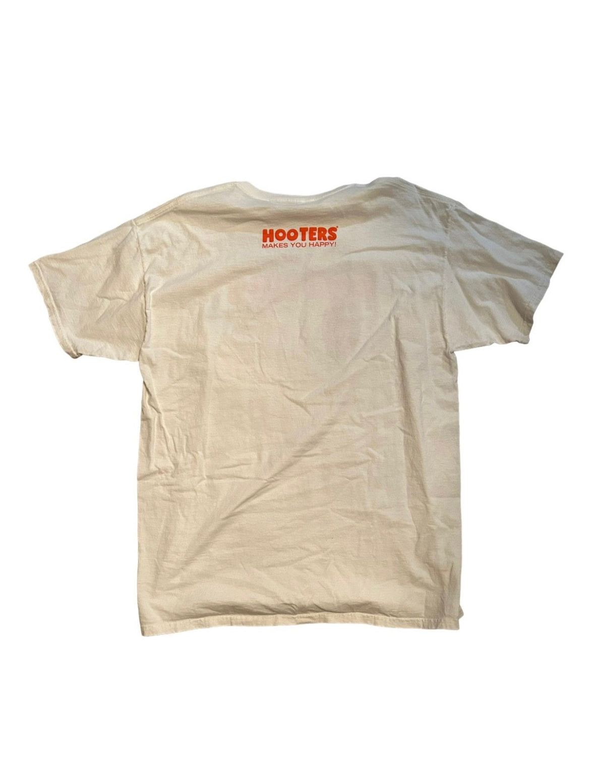 vintage streetwear x-large hooters t-shirt