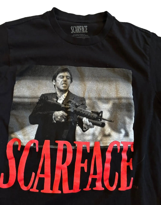 streetwear small crooks & castles x scarface t-shirt