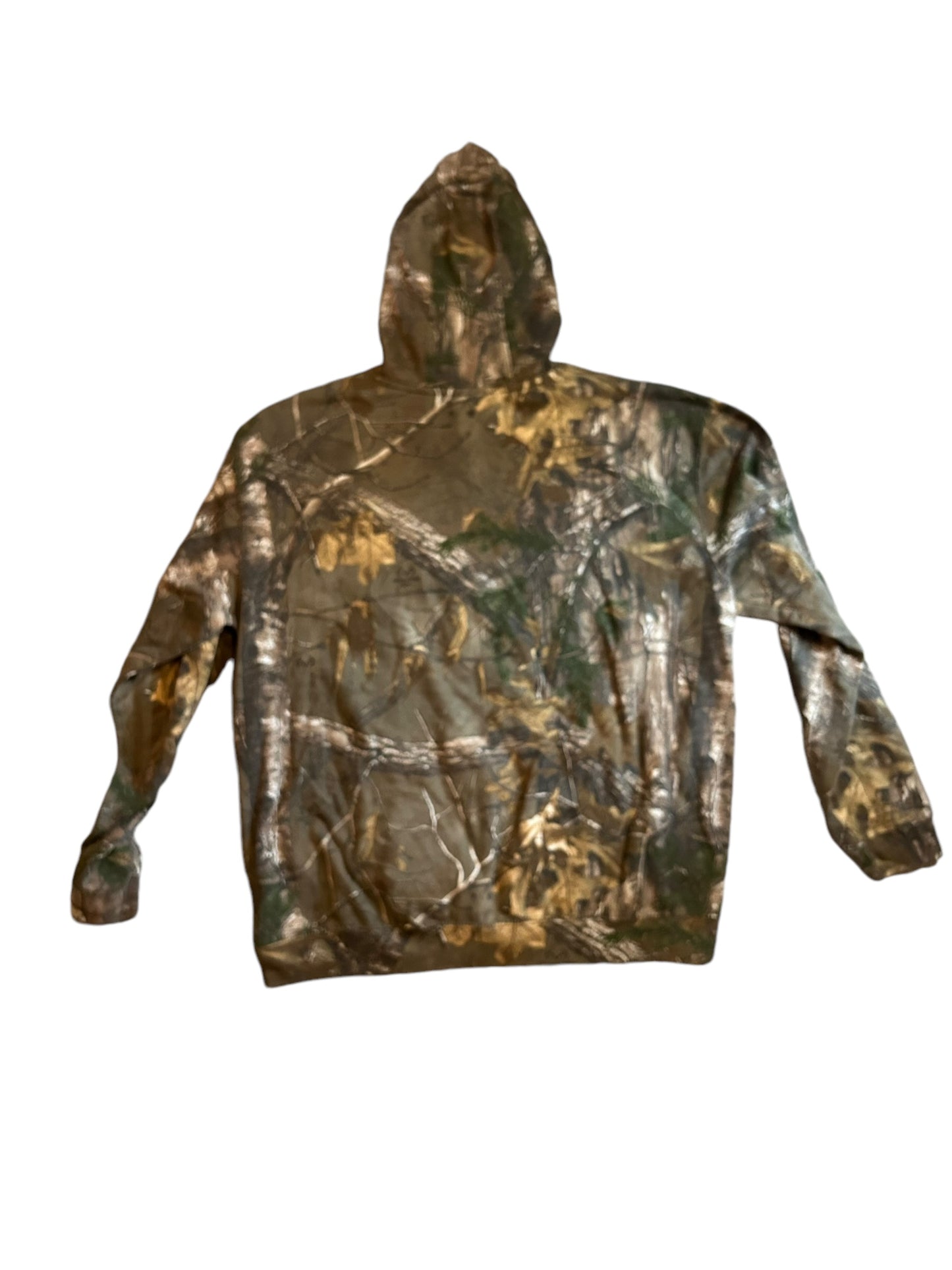 vintage streetwear xx-large camo realtree hoodie