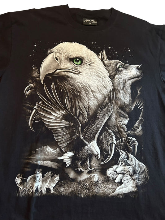 vintage streetwear x-large eagle t-shirt