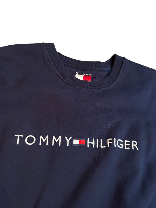 vintage streetwear xx-large tommy hilfiger sweatshirt