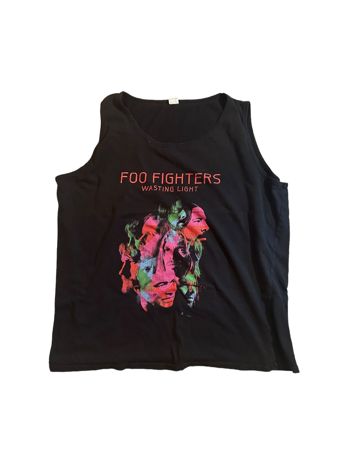 vintage streetwear xx-large foo fighters band t-shirt