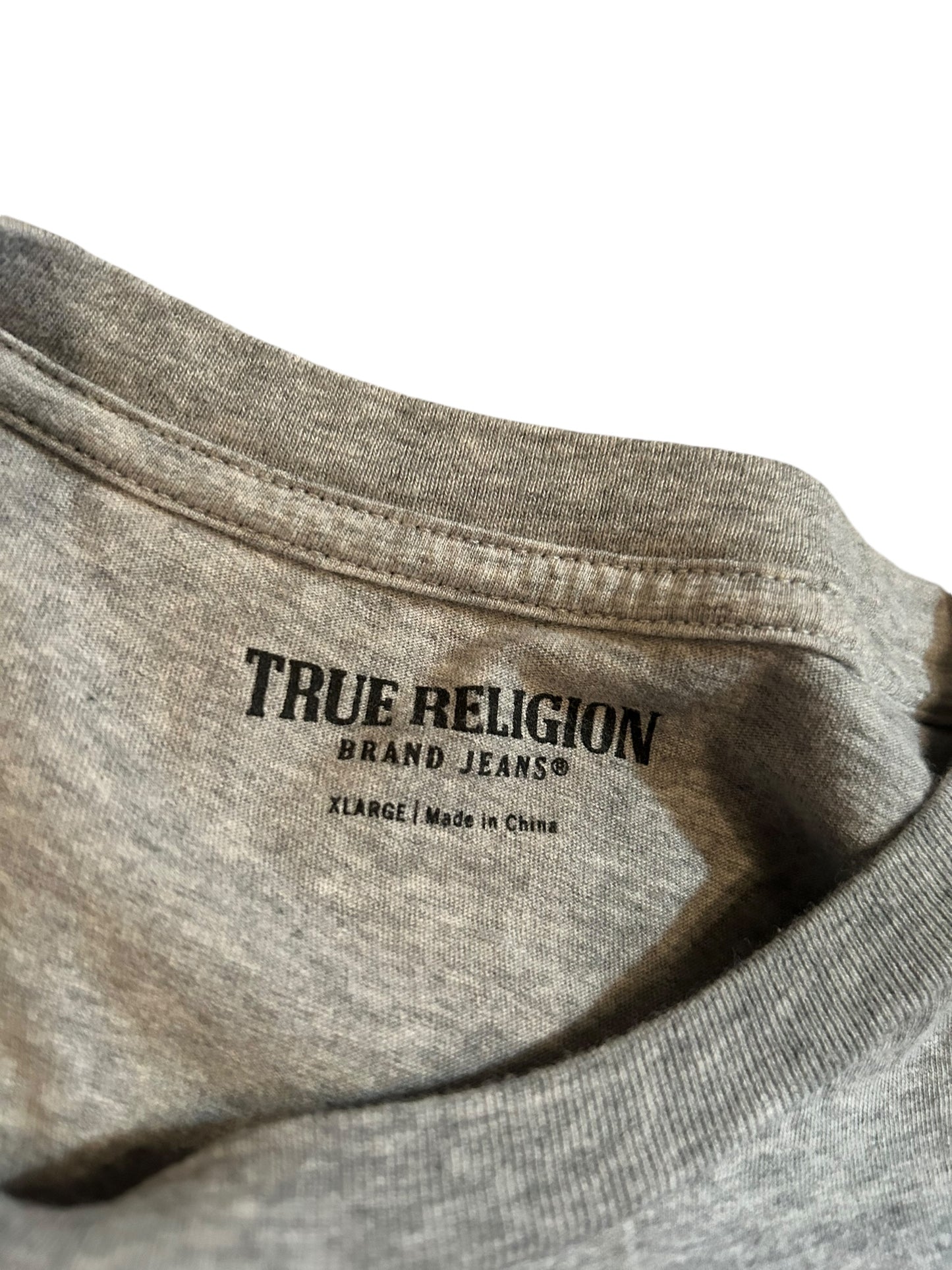 streetwear x-large true religion t-shirt