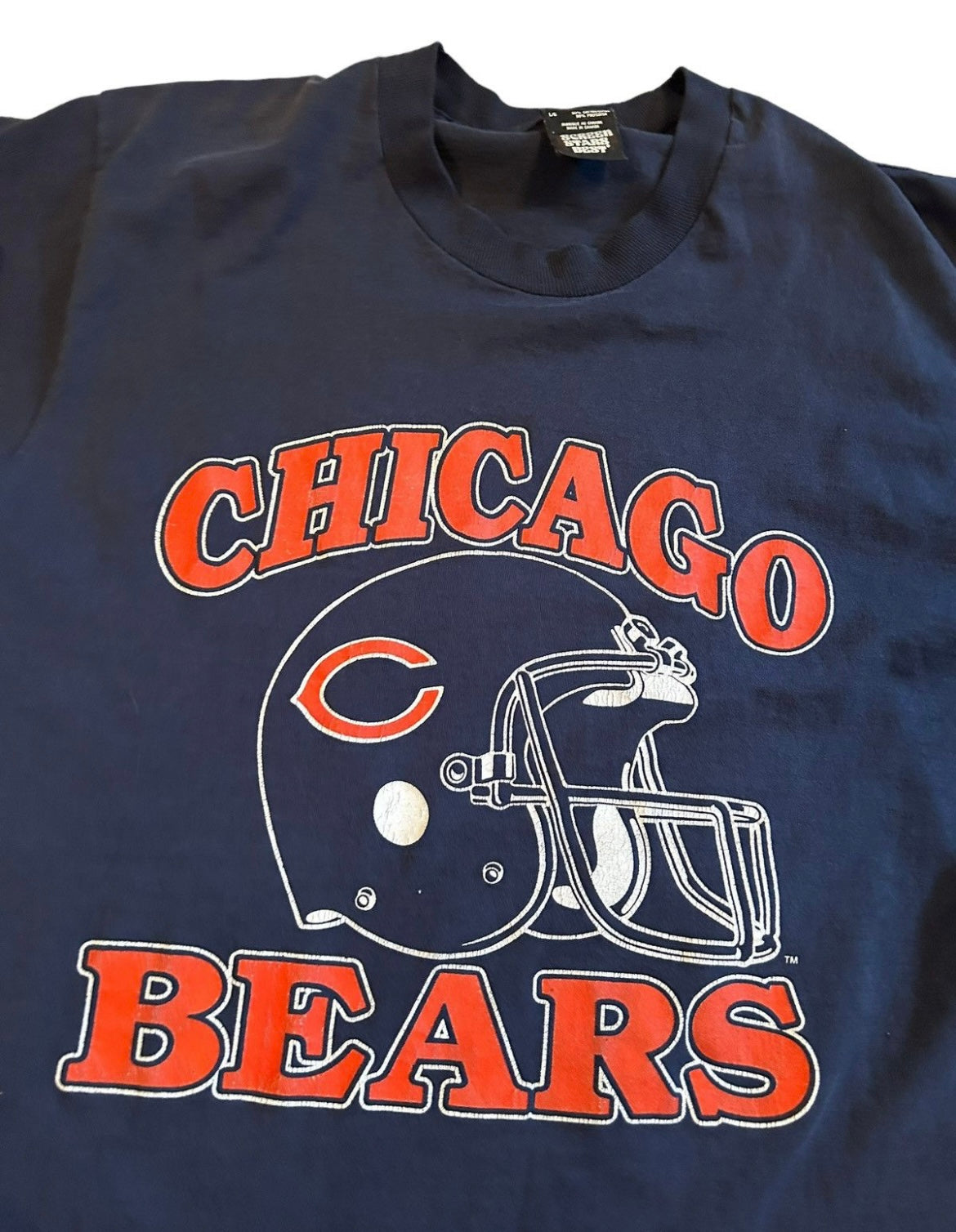 vintage streetwear large nfl chicago bears t-shirt