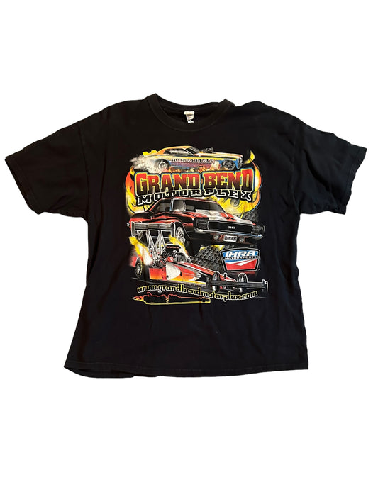 vintage streetwear x-large grand bend motorplex t-shirt