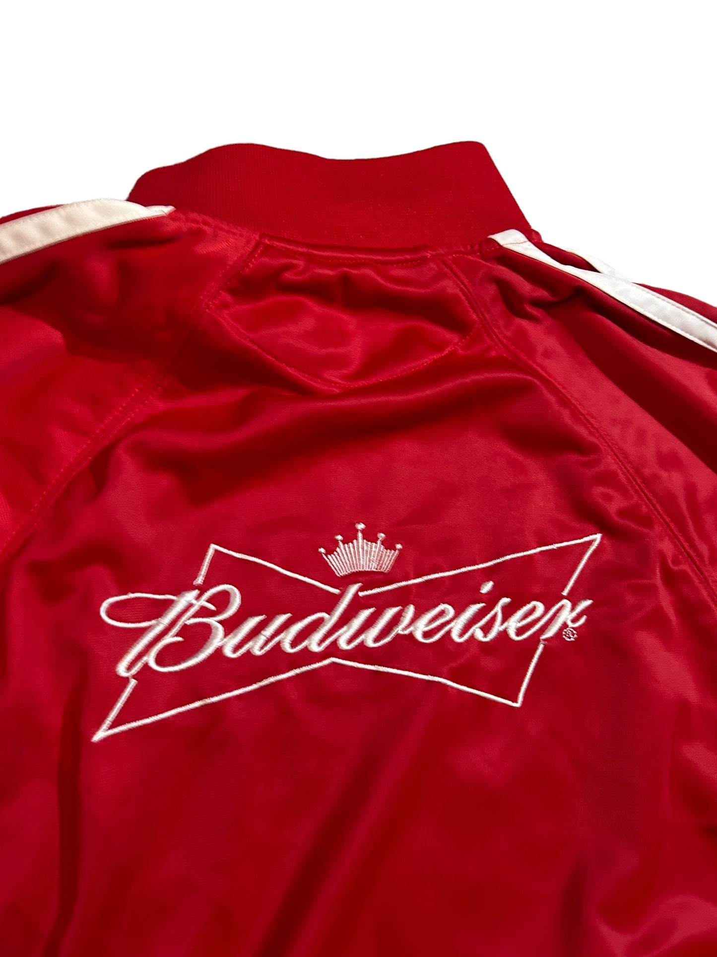 vintage streetwear x-large budweiser jacket