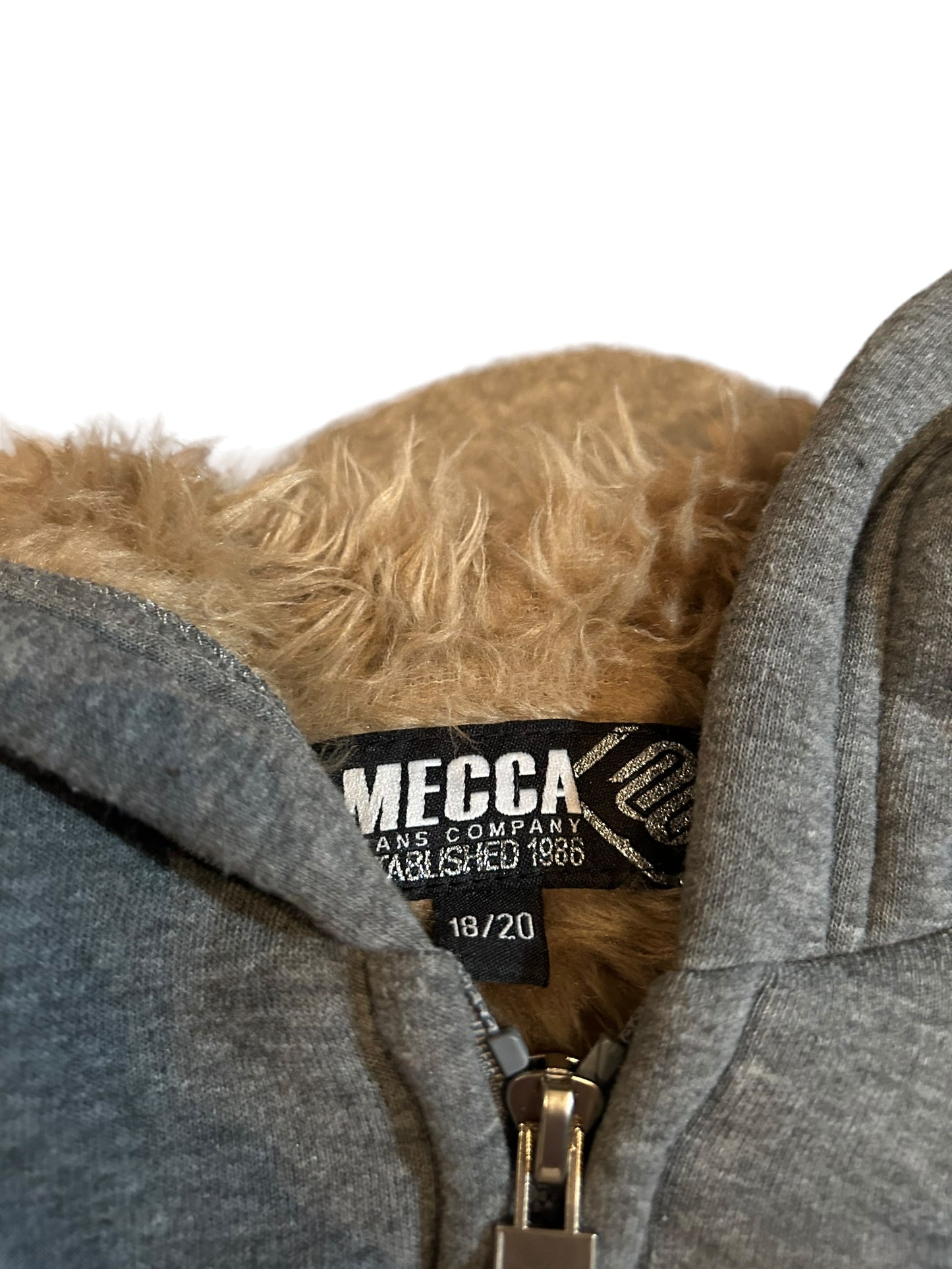 vintage streetwear small mecca hoodie