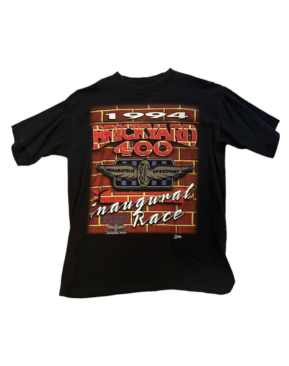 vintage streetwear x-large indianapolis speedway t-shirt