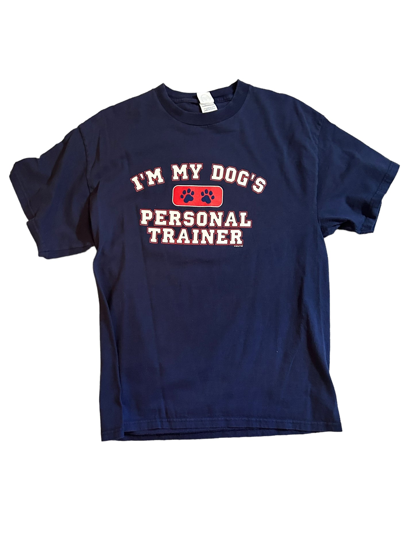 vintage streetwear large dog’s personal trainer funny t-shirt