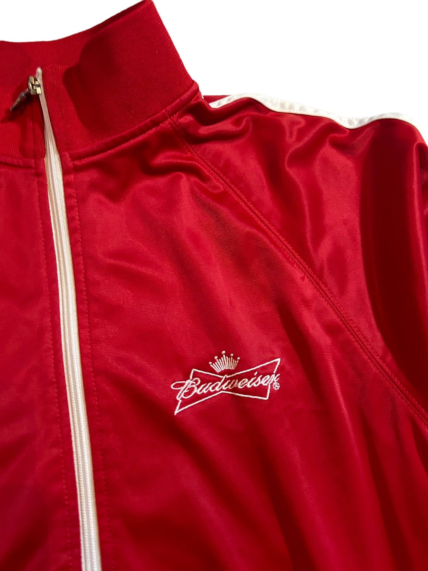 vintage streetwear x-large budweiser jacket