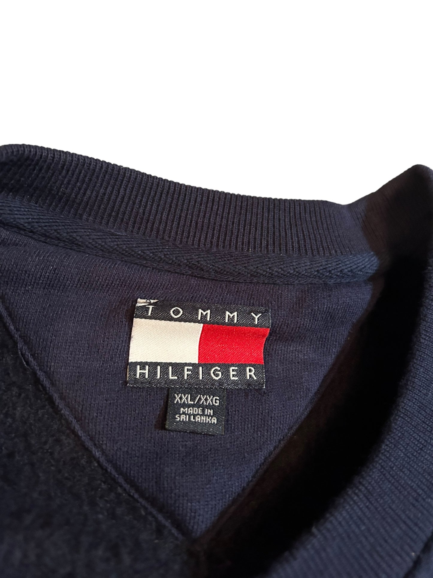 vintage streetwear xx-large tommy hilfiger sweatshirt