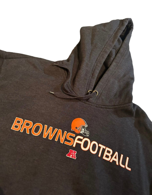 vintage streetwear x-large chicago browns nfl hoodie