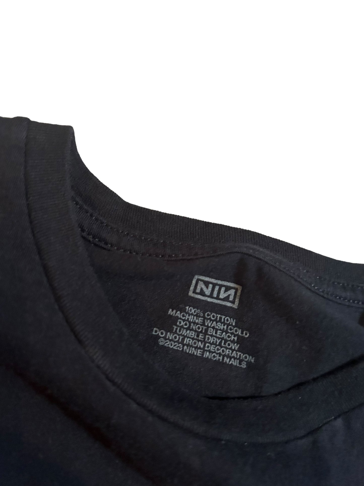 vintage streetwear x-large nine inch nails t-shirt