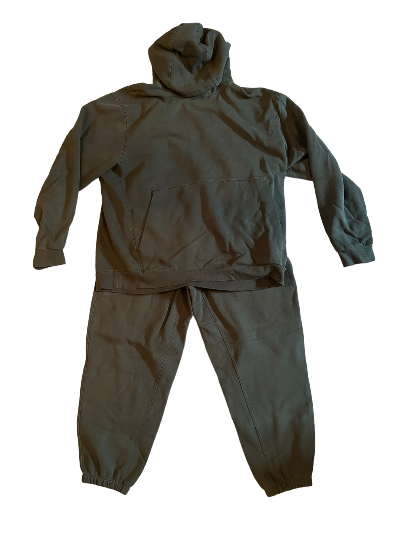 streetwear x-large lululemon sweat suit hoodie and pants