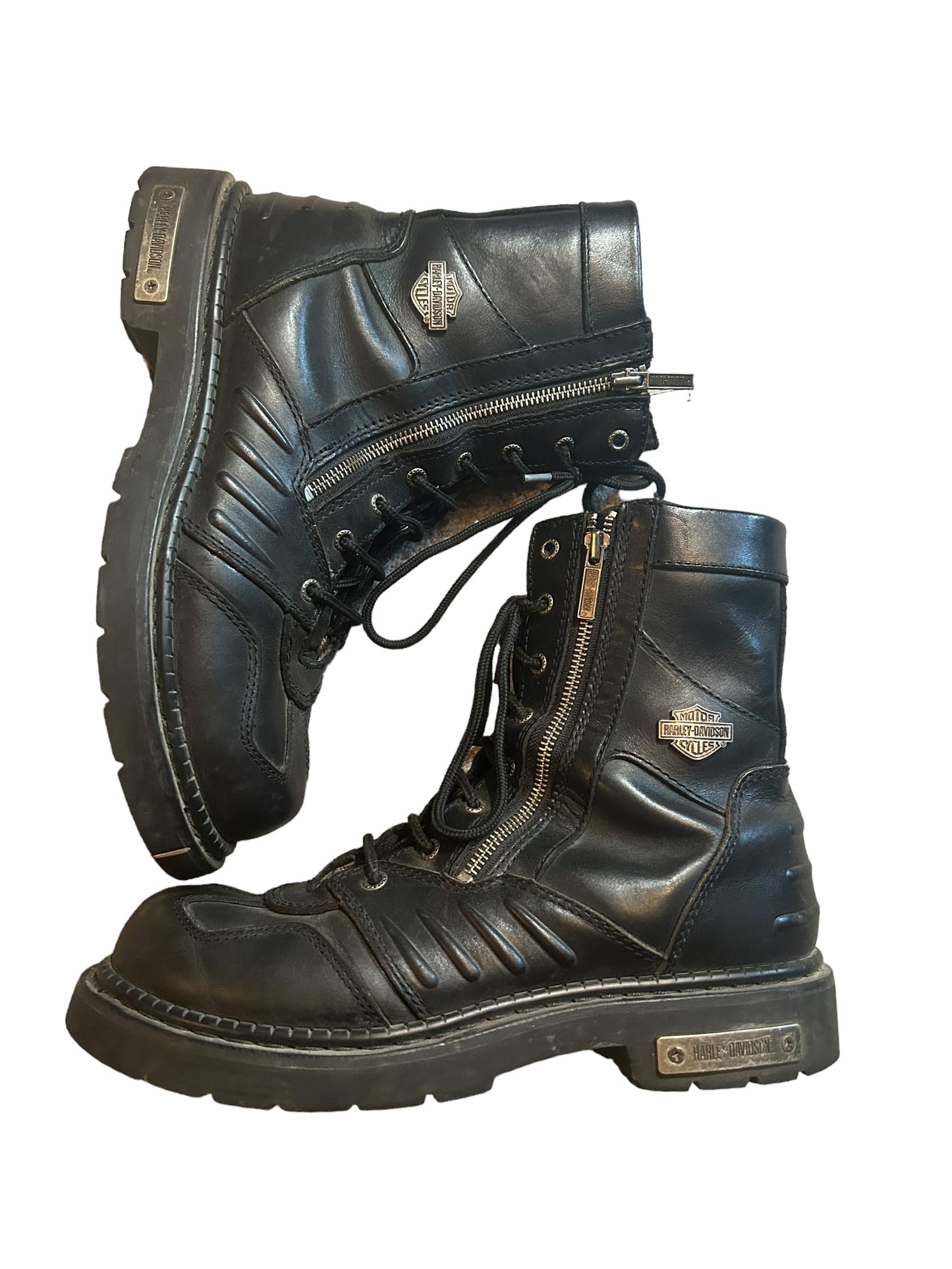 vintage streetwear size 9.5 harley davidson boots