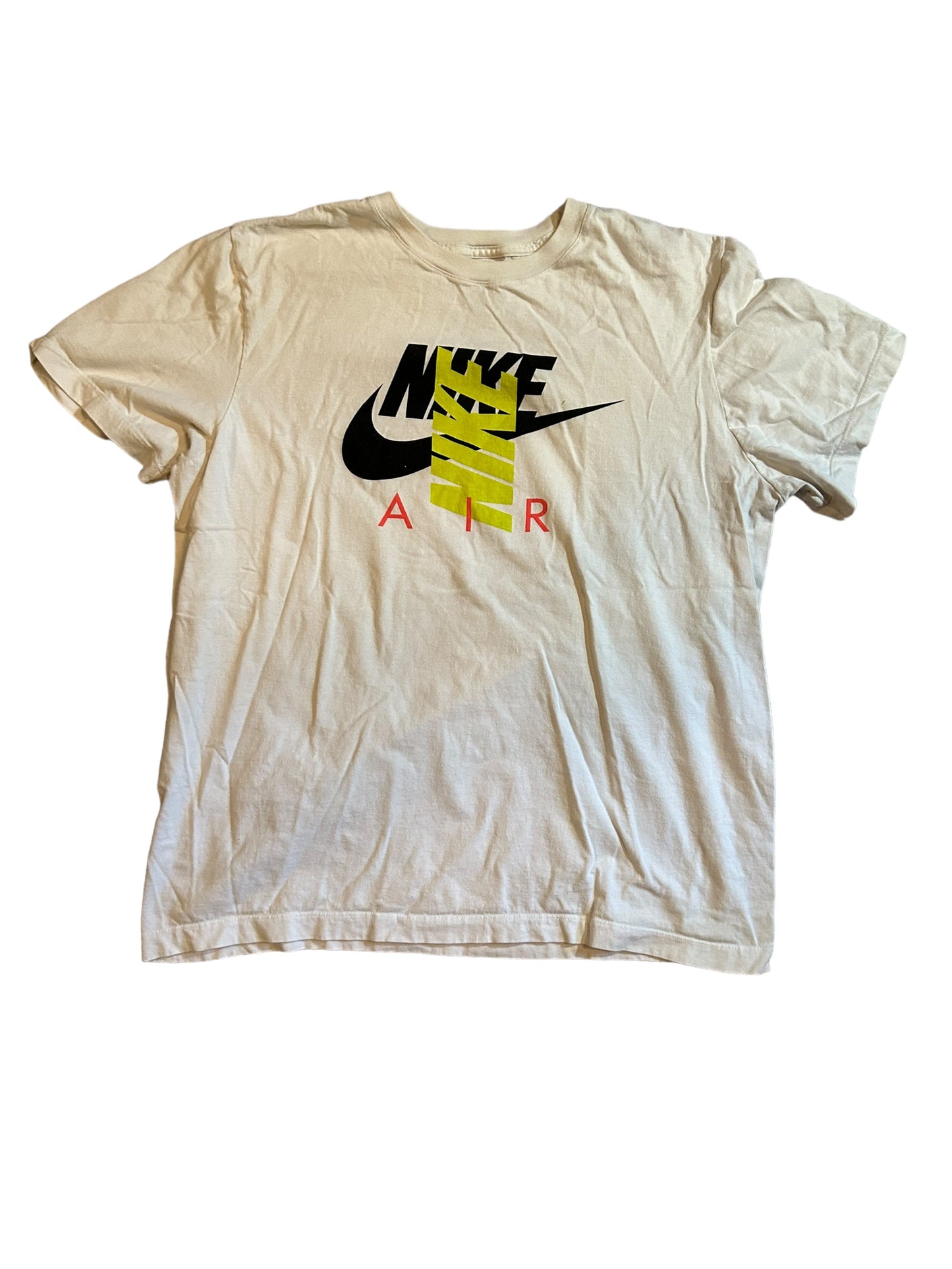 streetwear large nike air t-shirt