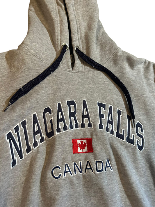 vintage streetwear x-large niagara falls hoodie