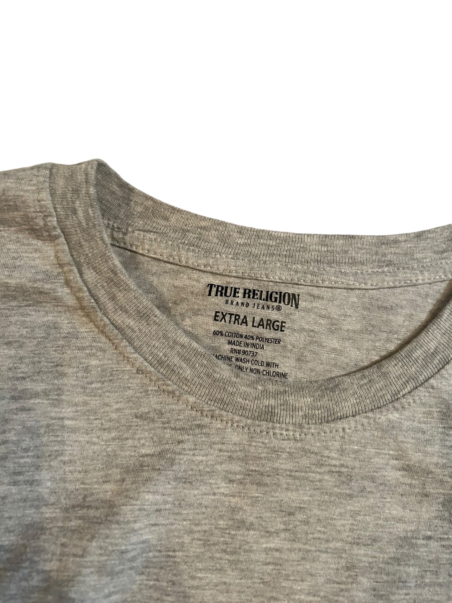 streetwear x-large true religion t-shirt