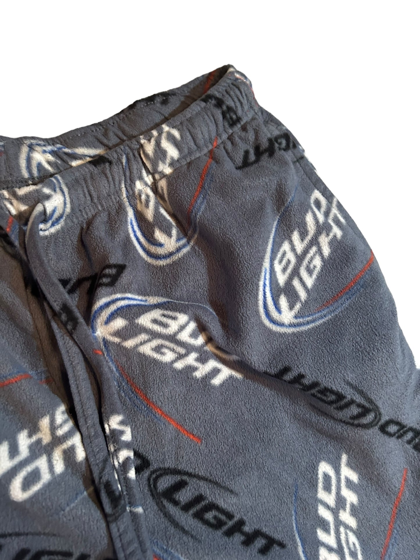 vintage streetwear small bud light pj pants