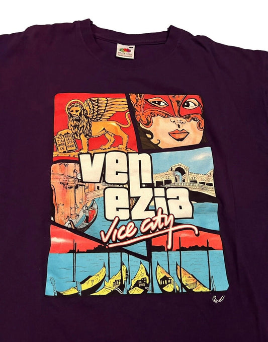 vintage streetwear large vice city t-shirt