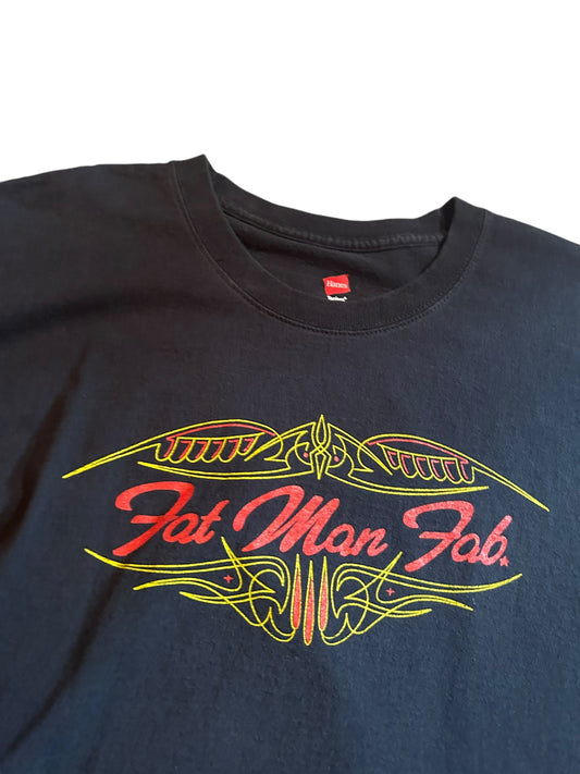 vintage streetwear x-large fat man fab t-shirt