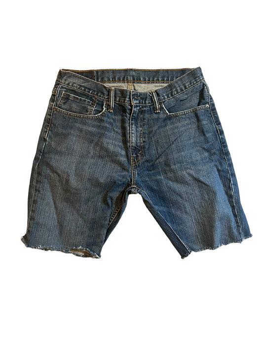 vintage streetwear size 34 levi’s denim jean shorts