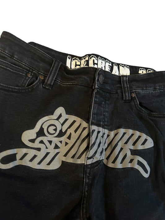 streetwear size 32 ice cream skinny jeans