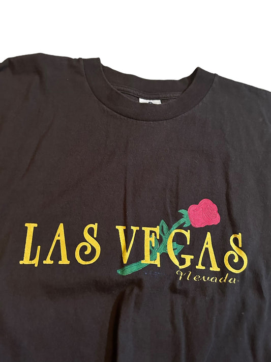 vintage streetwear large las vegas t-shirt