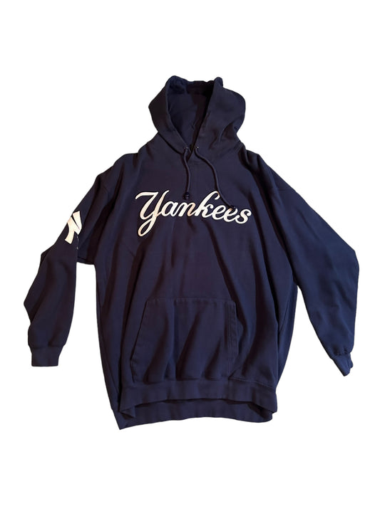 vintage streetwear xx-large new york yankees mlb hoodie