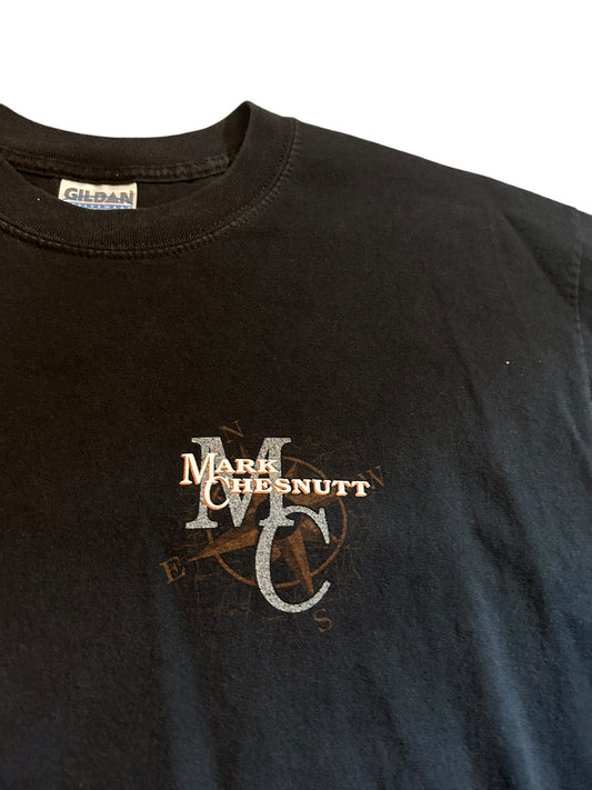 vintage streetwear x-large mark chestnutt band t-shirt