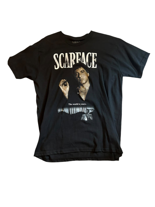 streetwear x-large scarface movie t-shirt