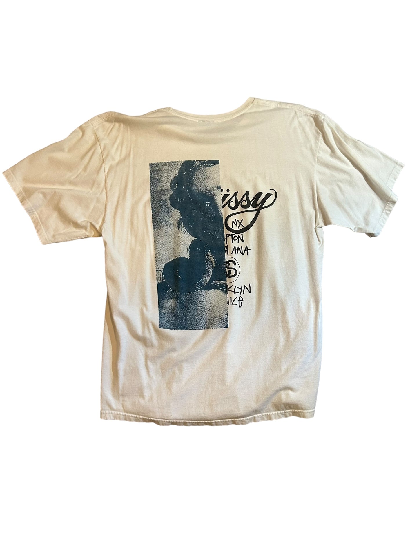 vintage streetwear x-large stussy t-shirt