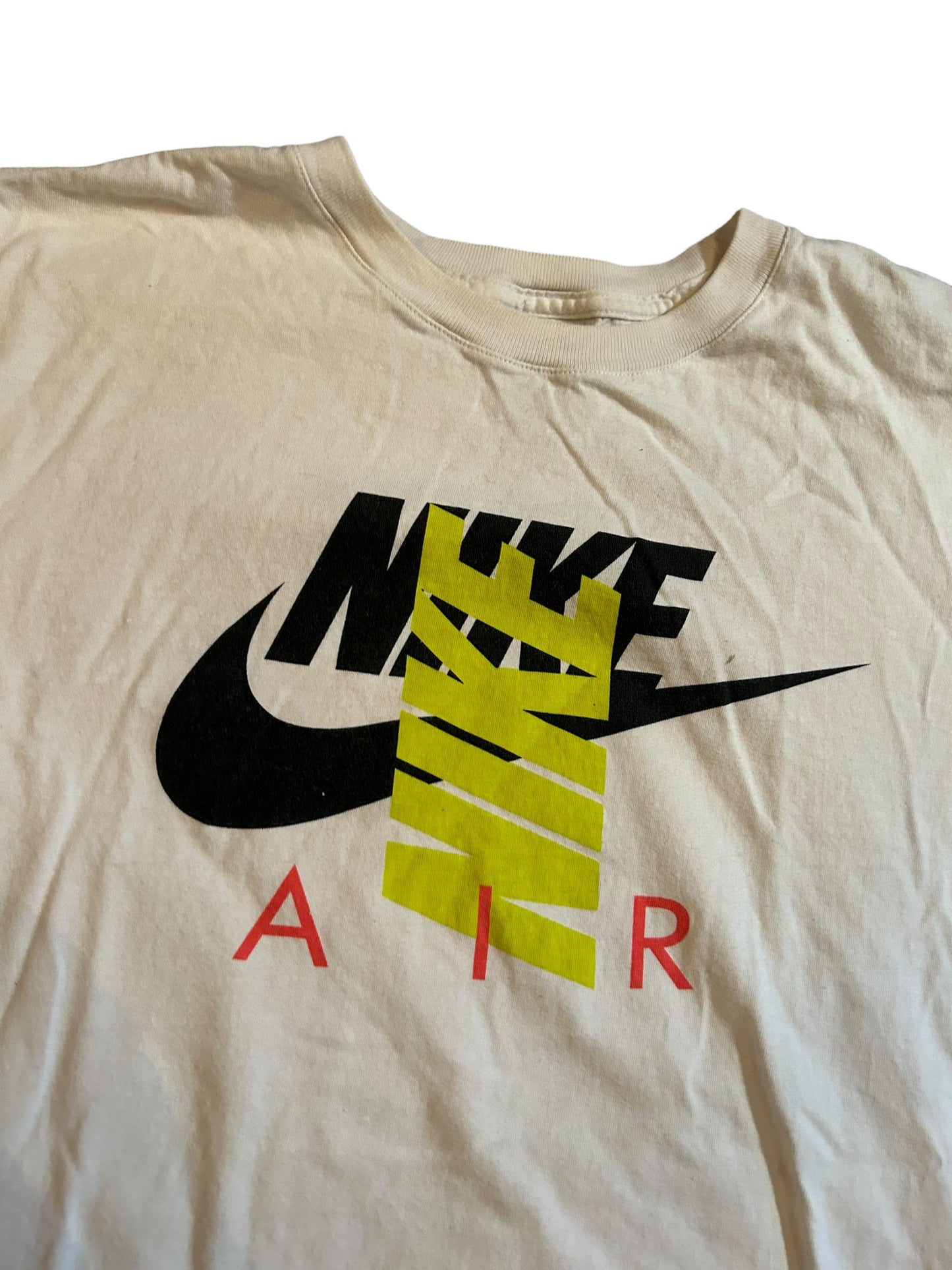 streetwear large nike air t-shirt