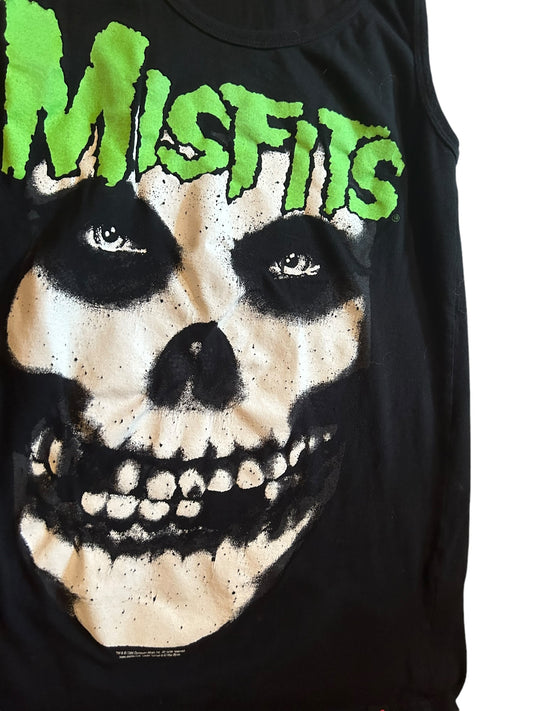 vintage streetwear medium misfits band tank top