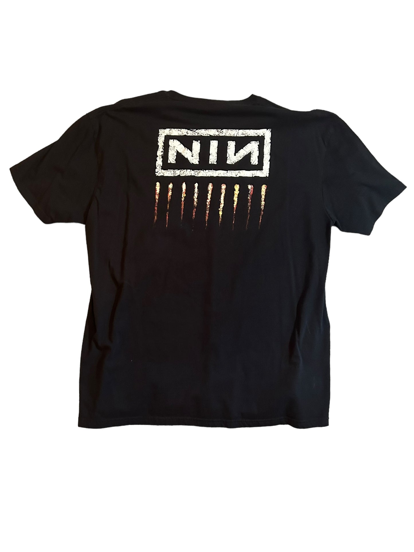 vintage streetwear x-large nine inch nails t-shirt