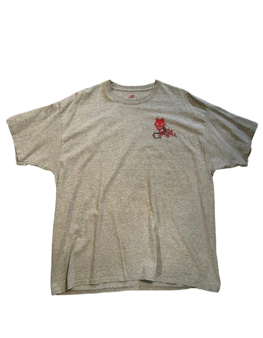 vintage streetwear xx-large devil’s triangle t-shirt