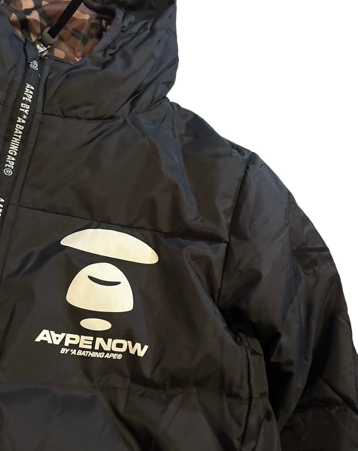 streetwear medium aape by a bathing ape jacket